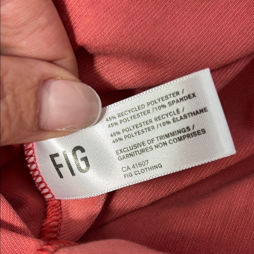 Fig A-Line Skirt Raspberry Knee-Length - Picture 5 of 7